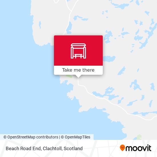 Beach Road End, Clachtoll map