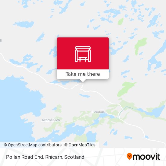 Pollan Road End, Rhicarn map