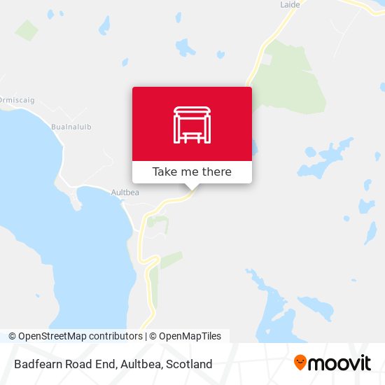 Badfearn Road End, Aultbea map