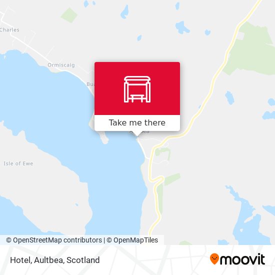Hotel, Aultbea map