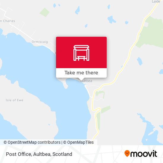 Post Office, Aultbea map