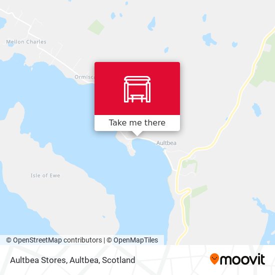 Aultbea Stores, Aultbea map