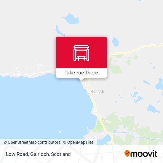 Low Road, Gairloch map