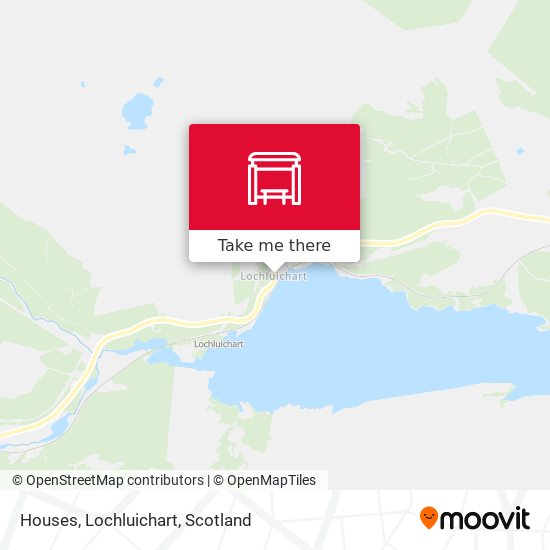 Houses, Lochluichart map