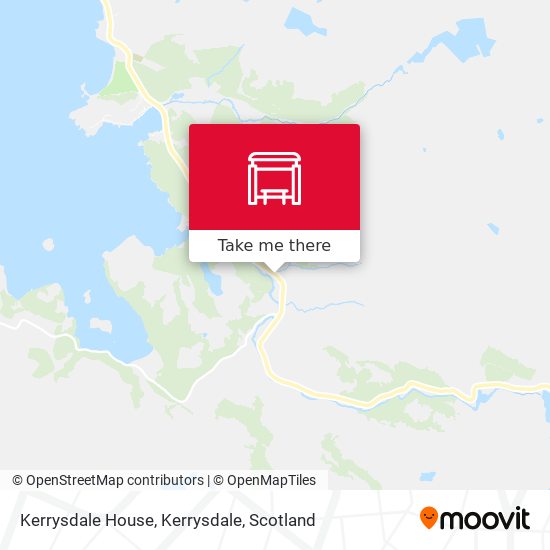 Kerrysdale House, Kerrysdale map