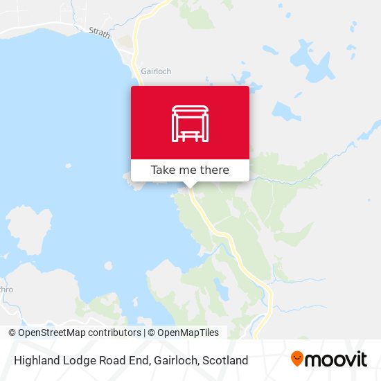 Highland Lodge Road End, Gairloch map