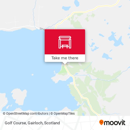 Golf Course, Gairloch map