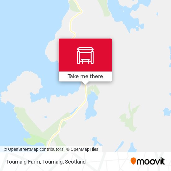 Tournaig Farm, Tournaig map