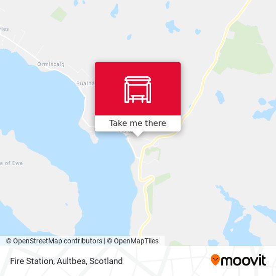 Fire Station, Aultbea map