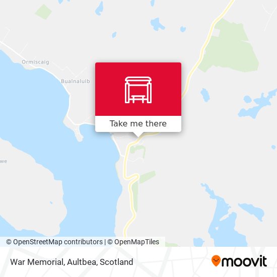 War Memorial, Aultbea map