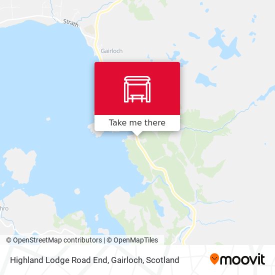 Highland Lodge Road End, Gairloch map