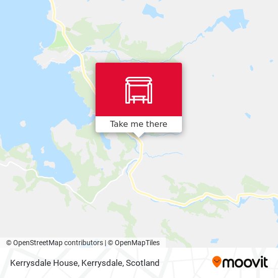 Kerrysdale House, Kerrysdale map