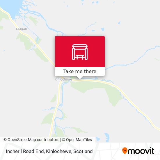 Incheril Road End, Kinlochewe map