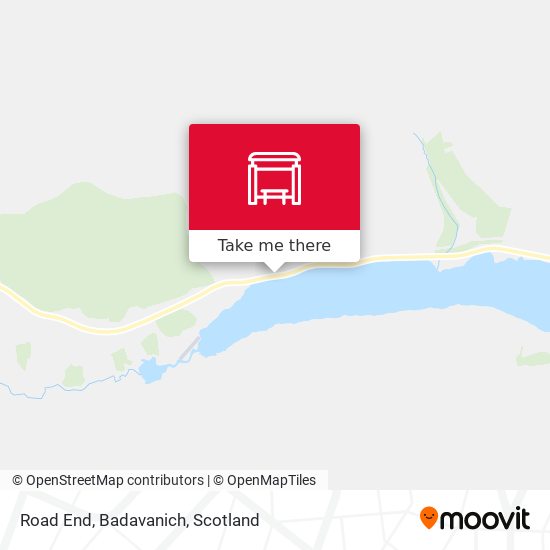Road End, Badavanich map
