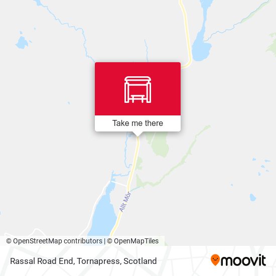 Rassal Road End, Tornapress map