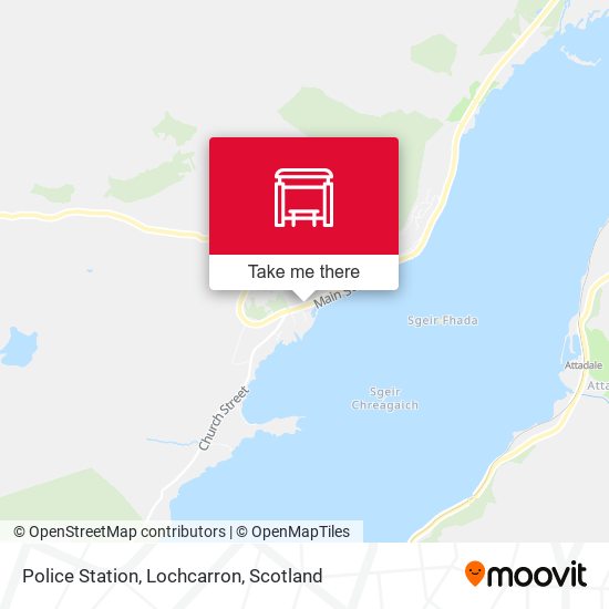Police Station, Lochcarron map