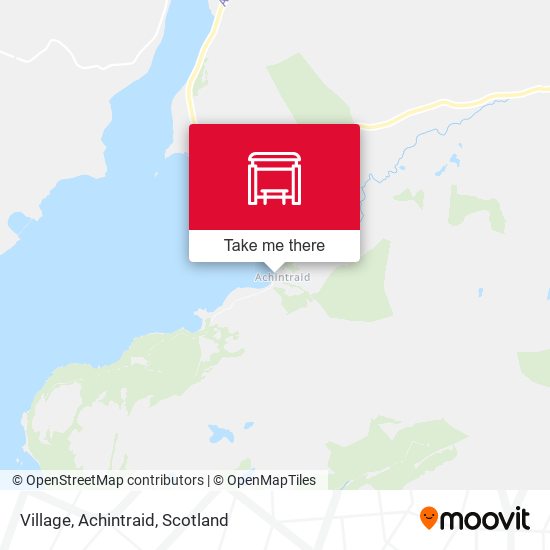 Village, Achintraid map