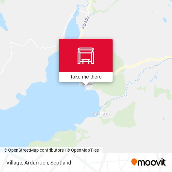 Village, Ardarroch map