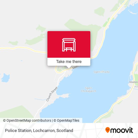 Police Station, Lochcarron map