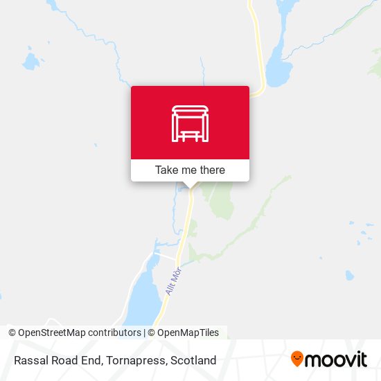 Rassal Road End, Tornapress map