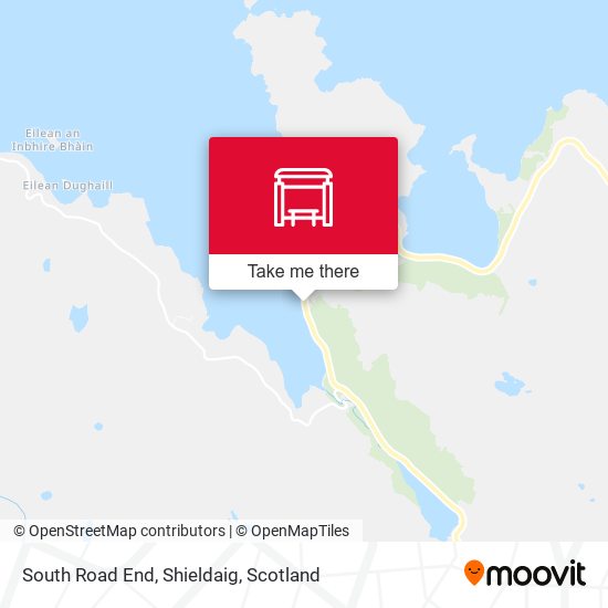 South Road End, Shieldaig map