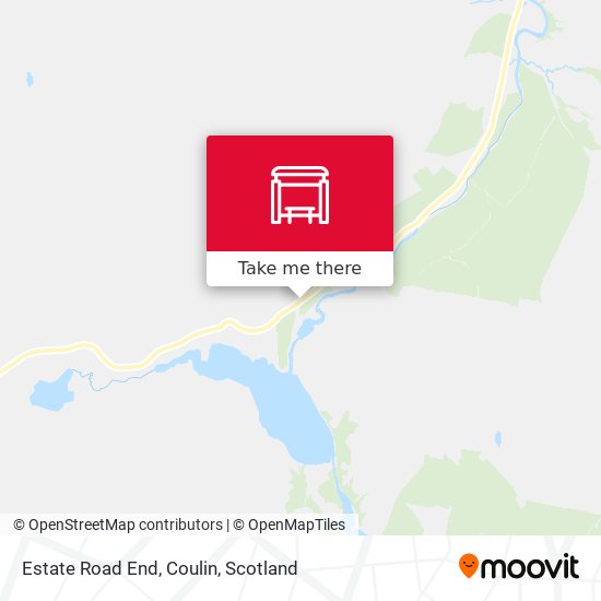Estate Road End, Coulin map