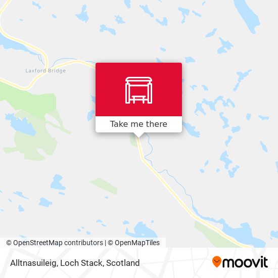 Alltnasuileig, Loch Stack map