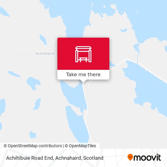 Achiltibuie Road End, Achnahaird map