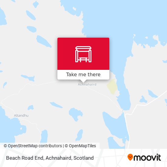 Beach Road End, Achnahaird map