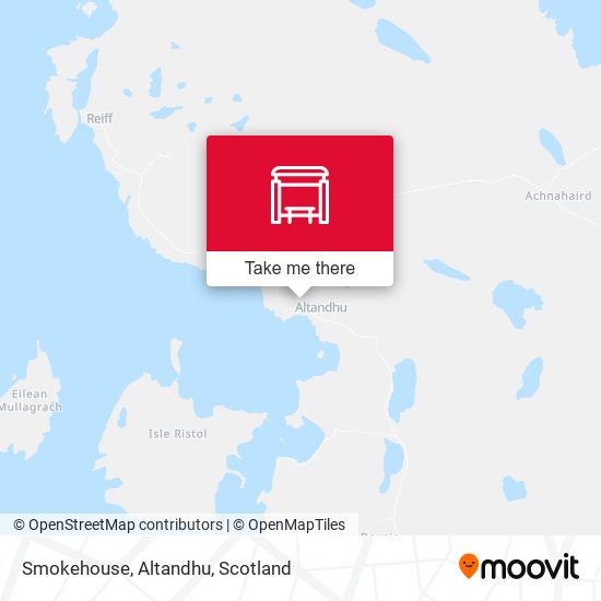 Smokehouse, Altandhu map