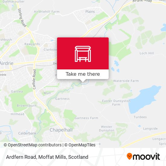Ardfern Road, Moffat Mills map