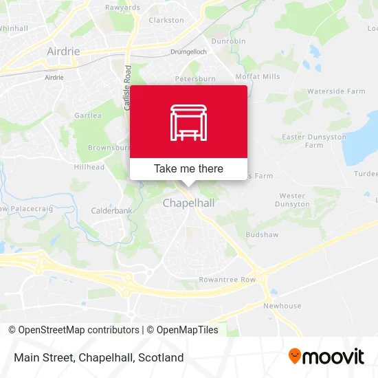 Main Street, Chapelhall map