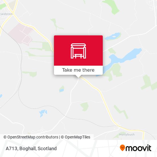 A713, Boghall map