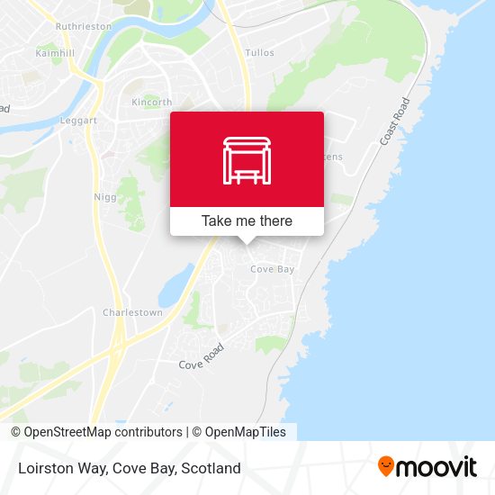Loirston Way, Cove Bay map