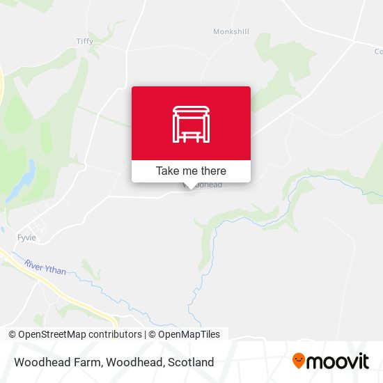 Woodhead Farm, Woodhead map