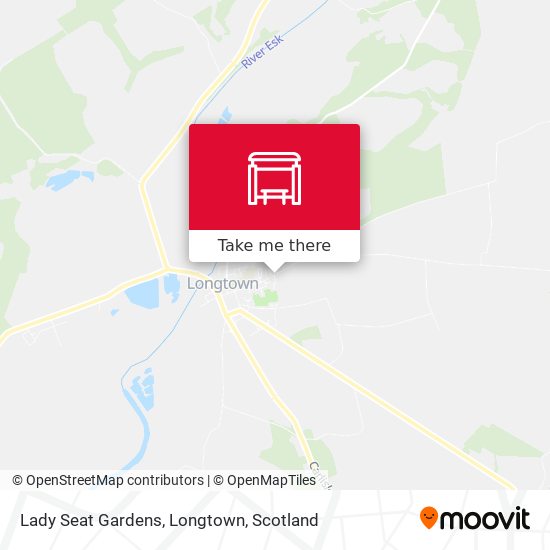 Lady Seat Gardens, Longtown map
