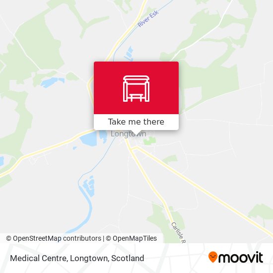 Medical Centre, Longtown map