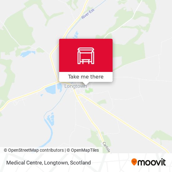 Medical Centre, Longtown map