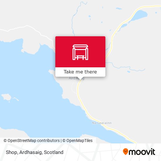 Shop, Ardhasaig map
