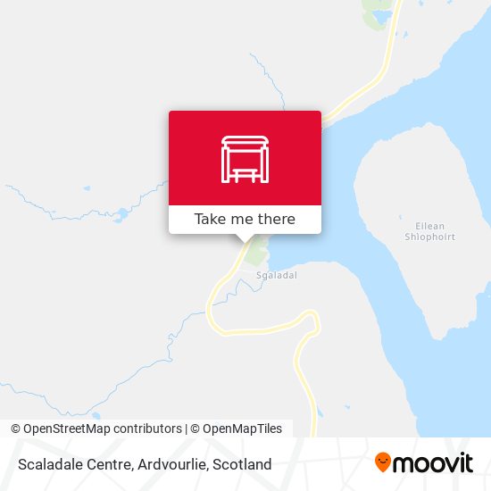 Scaladale Centre, Ardvourlie map