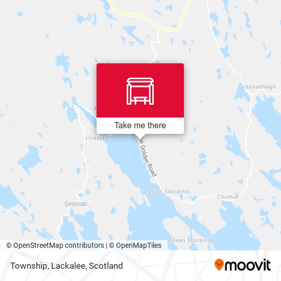 Township, Lackalee map