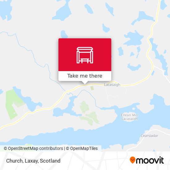 Church, Laxay map