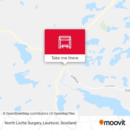 North Lochs Surgery, Leurbost map