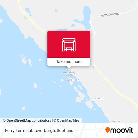Ferry Terminal, Leverburgh map