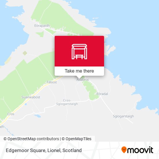 Edgemoor Square, Lionel map