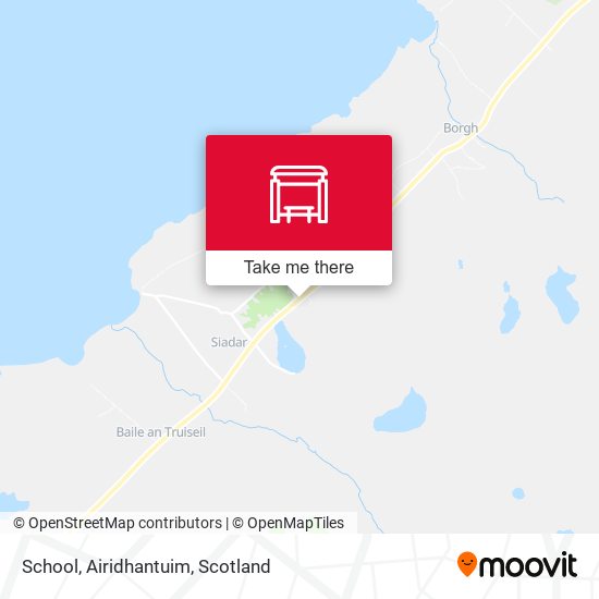 School, Airidhantuim map