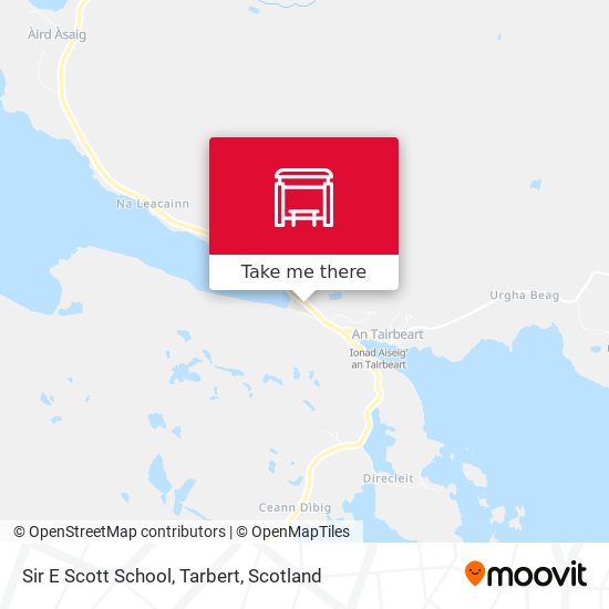 Sir E Scott School, Tarbert map