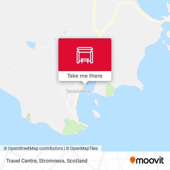 Travel Centre, Stromness map