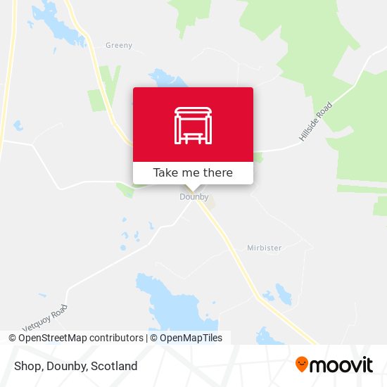 Shop, Dounby map