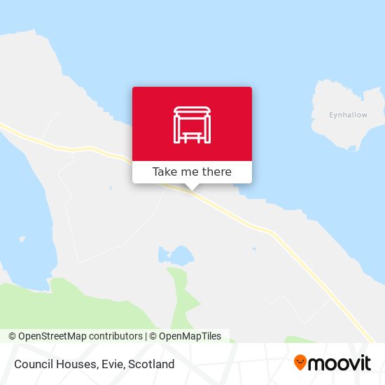 Council Houses, Evie map